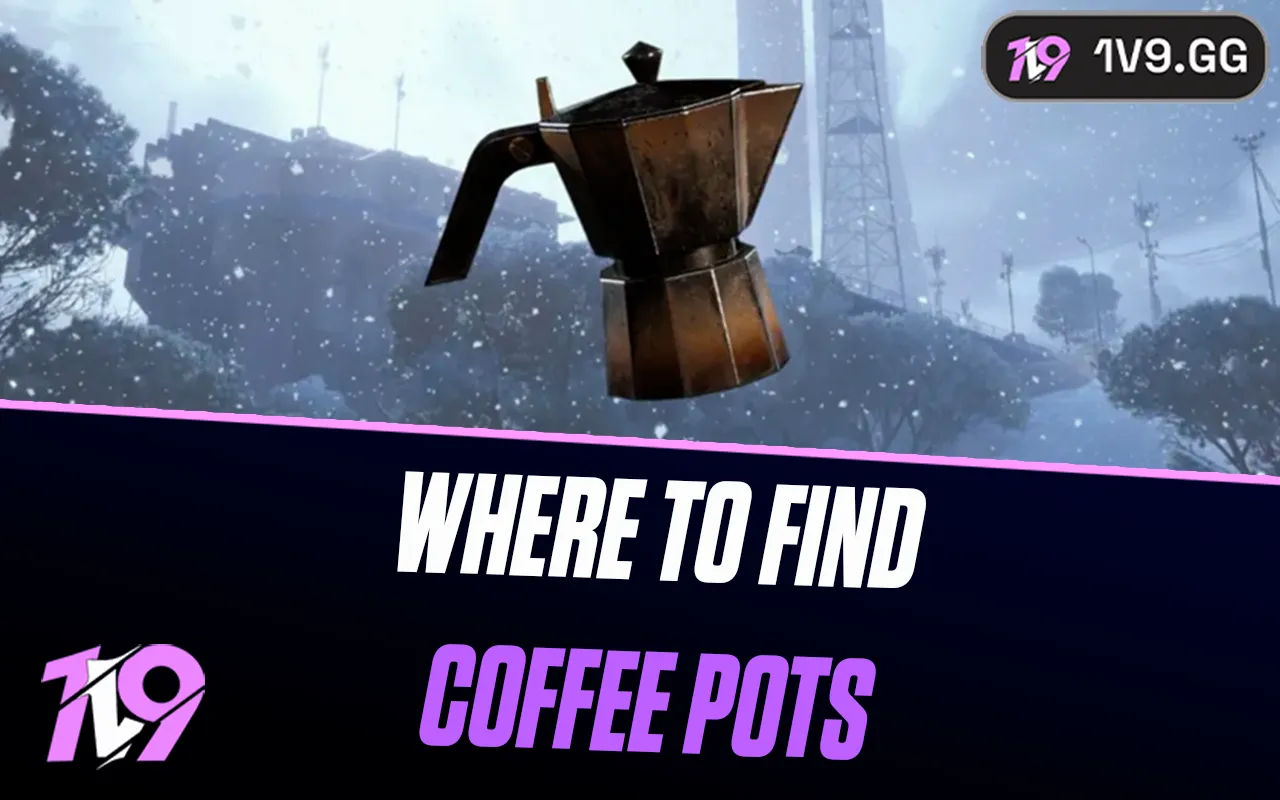 Where To Find Coffee Pots in Arc Raiders